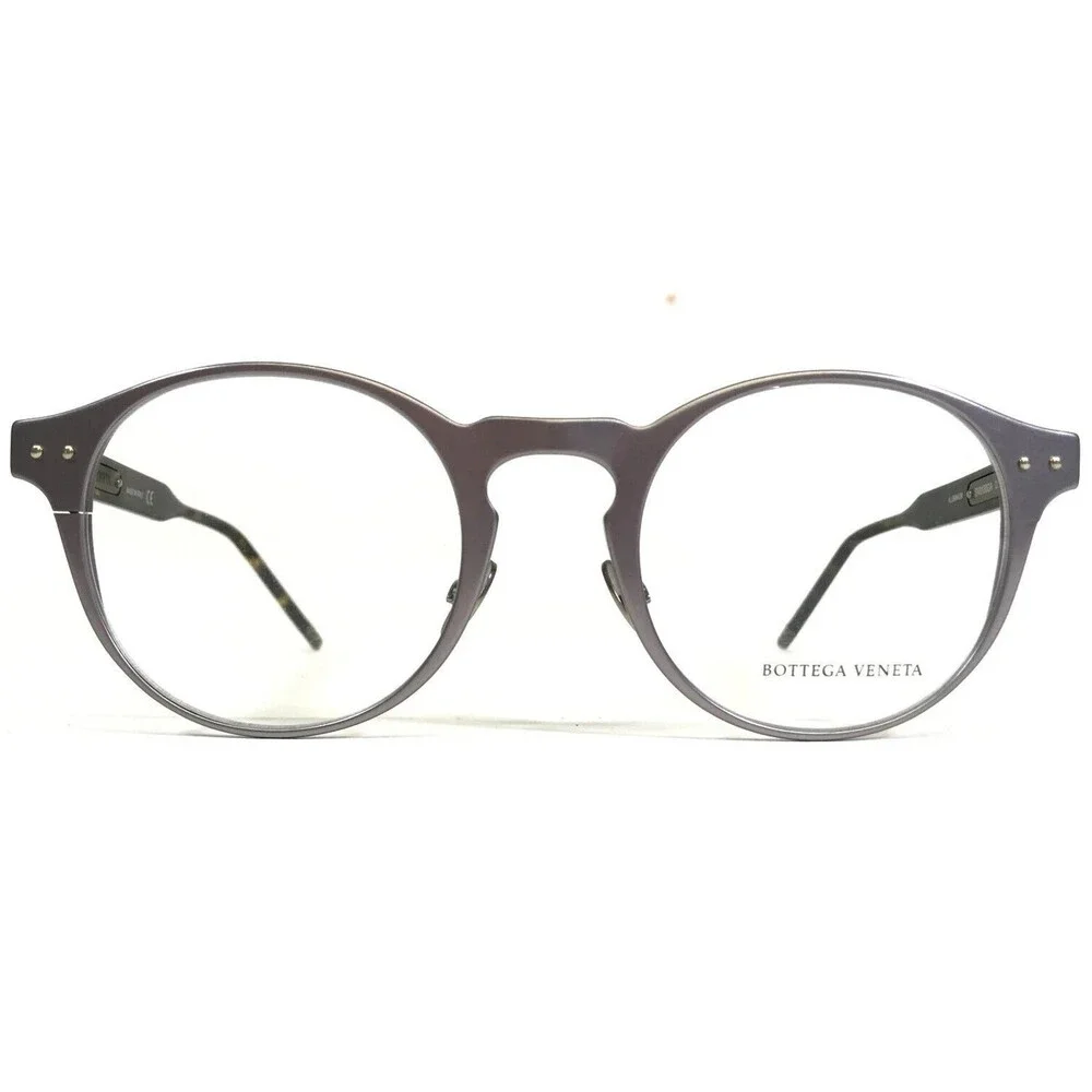 Bottega Veneta Eyeglasses Frames BV0180OA 002 Tortoise Aluminium 50-22-150